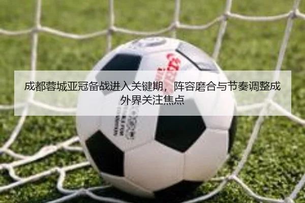 成都蓉城亚冠备战进入关键期，阵容磨合与节奏调整成外界关注焦点